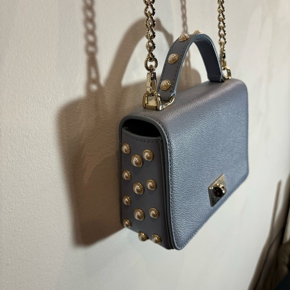 KATE SPADE MAISIE PEARL CLOUD COVER Colourway Crossbody Top Handle Bag Purse - Picture 3 of 16